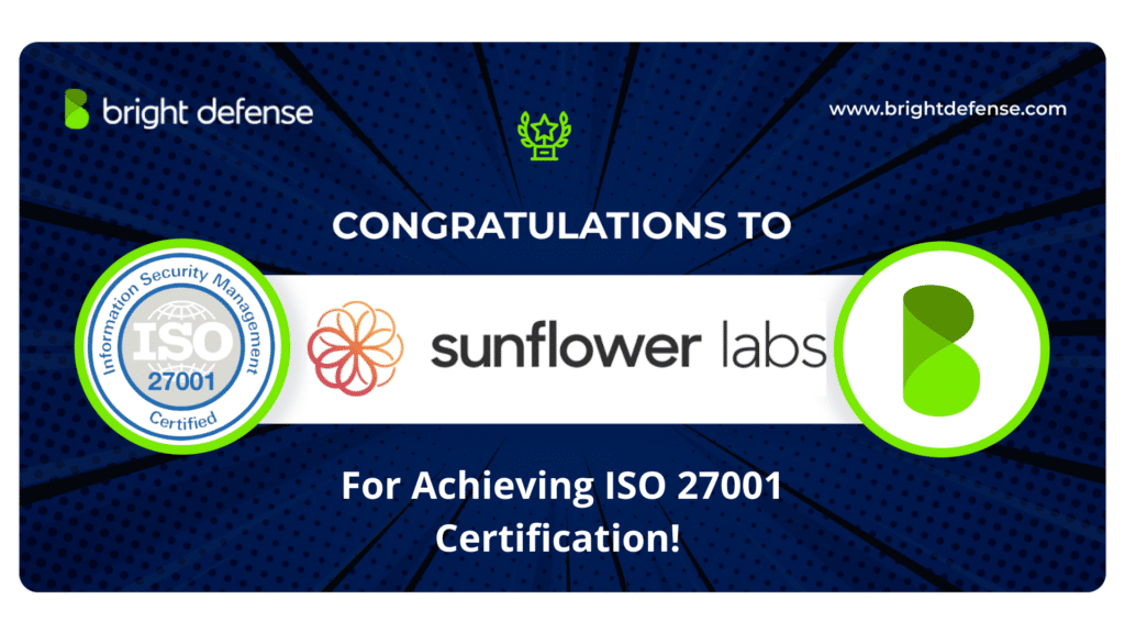 Sunflower Labs ISO 27001:2022 Certification